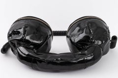 Chantal Thomass "Phone" Shoulder Bag in Black Patent Leather, 1984
