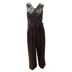 Chantal Thomass Mono negro con cremallera