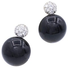 Chantecler Bon Bon Black Onyx Earrings