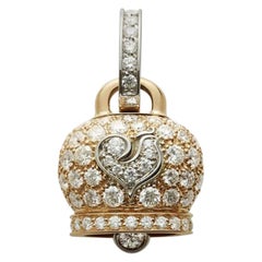 Chantecler Campanella 18k Gold & Diamond Charm, Exclusively at Hamilton Jewelers