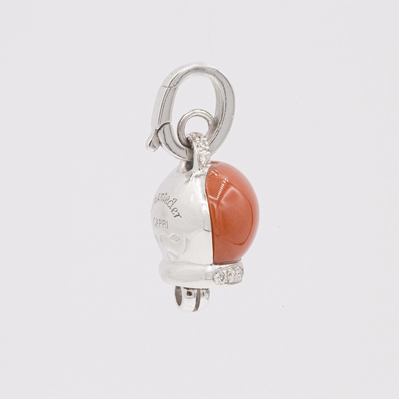 Chantecler Campanella Red Coral Charm 1