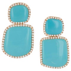 Chantecler Enchante Turquoise Earrings