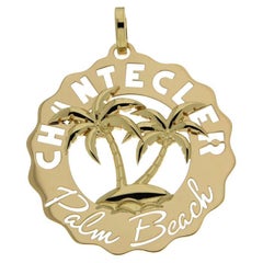 Pendentif avec logo Chantecler de Palm Beach, en exclusivité chez Hamilton Jewelers