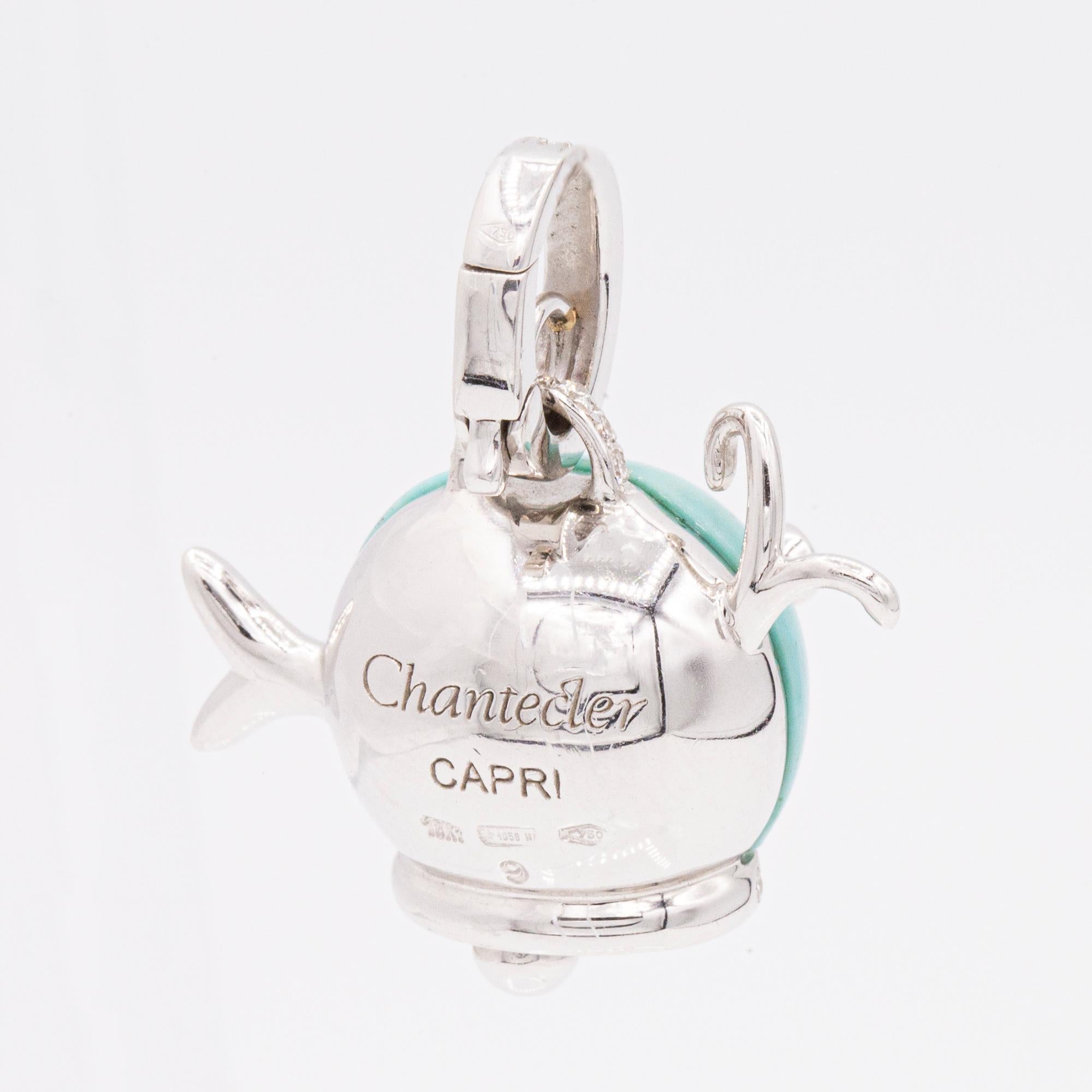 Women's Chantecler Marinelle Whale Turquoise Charm