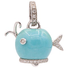 Chantecler Marinelle Whale Turquoise Charm