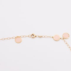Chantecler Paillettes Pink Enamel Necklace, Exclusively