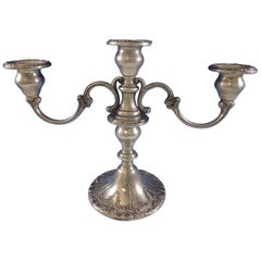 Chantilly by Gorham Sterling Silver Candelabra 3-Light #749