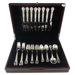 Chantilly by Gorham Set di posate per cena in argento sterling per 8 persone 40 pezzi