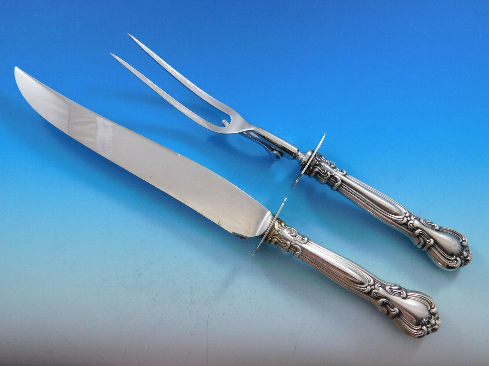 Chantilly by Gorham Sterling Silver Flatware Set for 12 Service 125 pcs Dinner 4