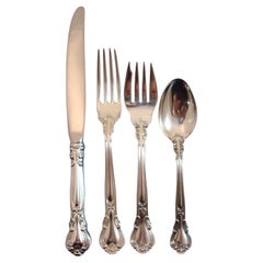 Chantilly by Gorham Sterling Silver Flatware Set for 12 Service 48 Pieces