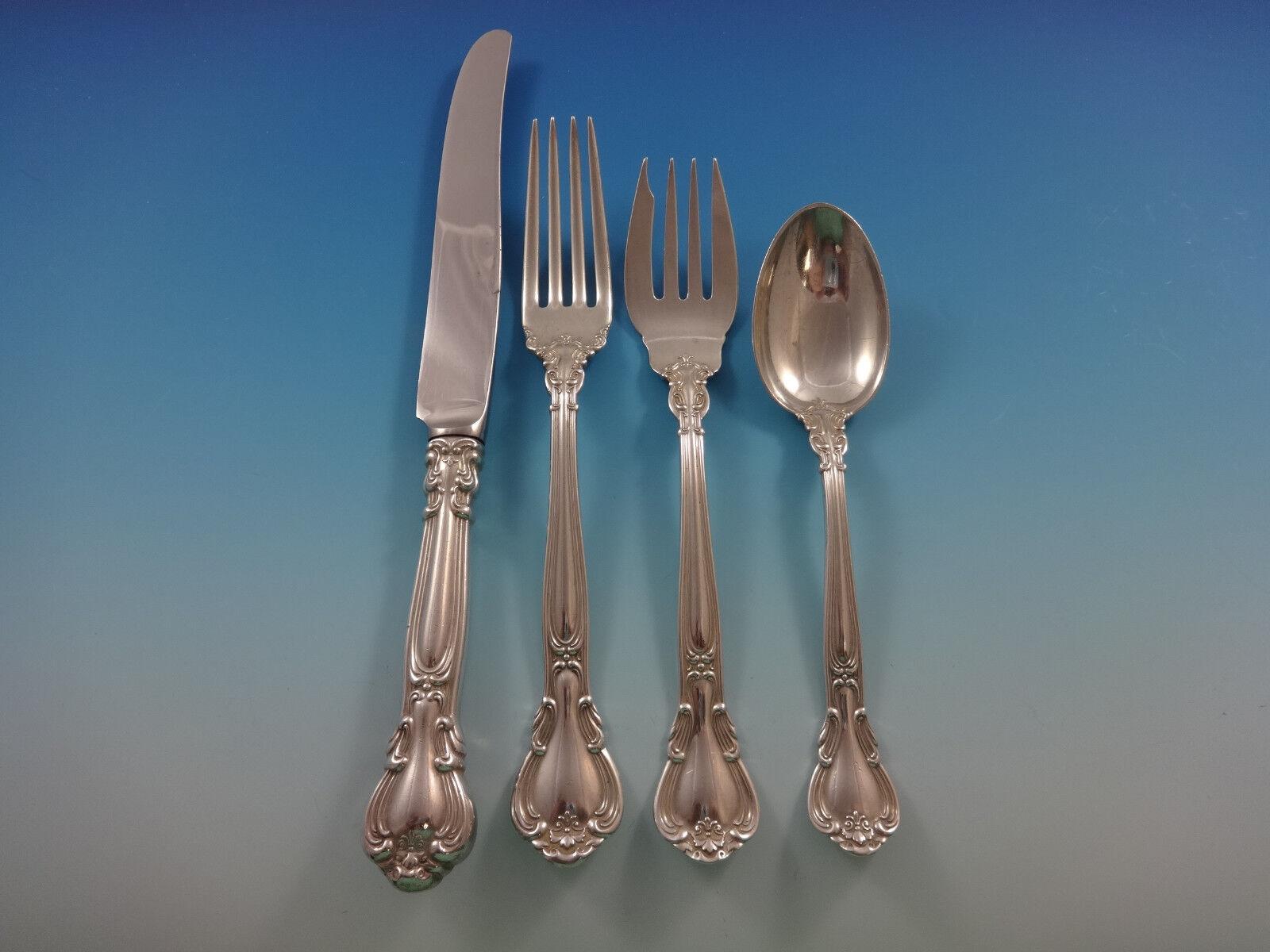 Chantilly by Gorham Sterling Silver Flatware Set Service 38 Pieces en vente 1