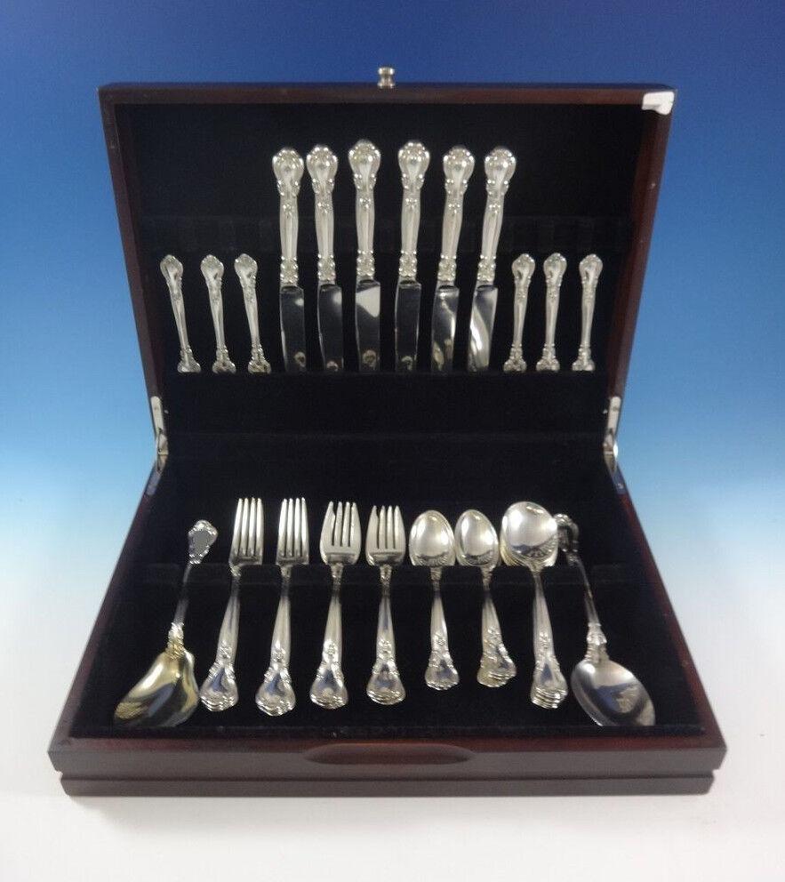 Chantilly by Gorham Sterling Silver Flatware Set Service 38 Pieces en vente 2