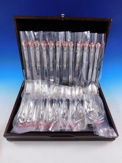 Chantilly by Gorham Sterling Silver Flatware Set Service 60 pcs Place Sz New
