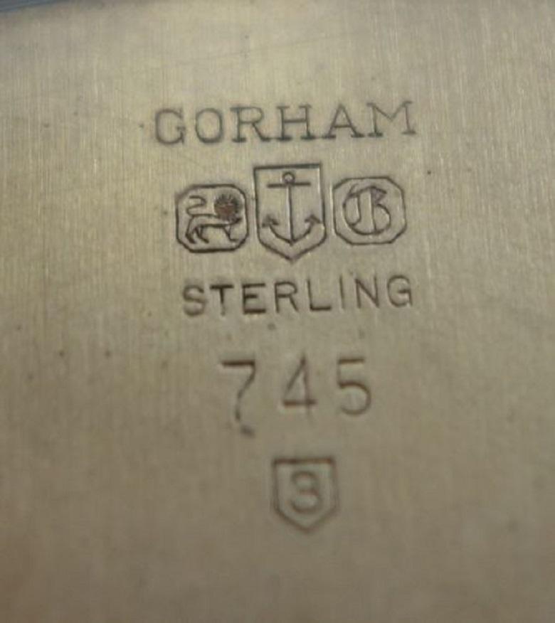 Chantilly by Gorham Sterlingsilber Obstschale #745 im Zustand „Gut“ in Big Bend, WI