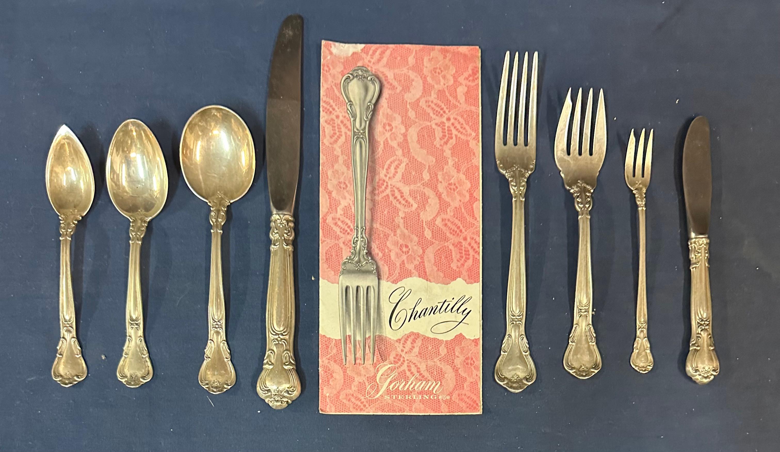 Rococò Posate in argento Sterling di Birks, servizio per dodici persone in vendita