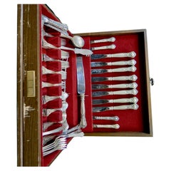 Birks Besteck aus Sterlingsilber, Service für zwölf Personen