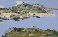 Chao Han Paesaggio Pittura a olio originale "Serbatoio"