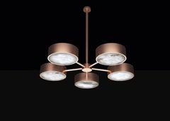 Chaos Copper Chandelier by Alabastro Italiano