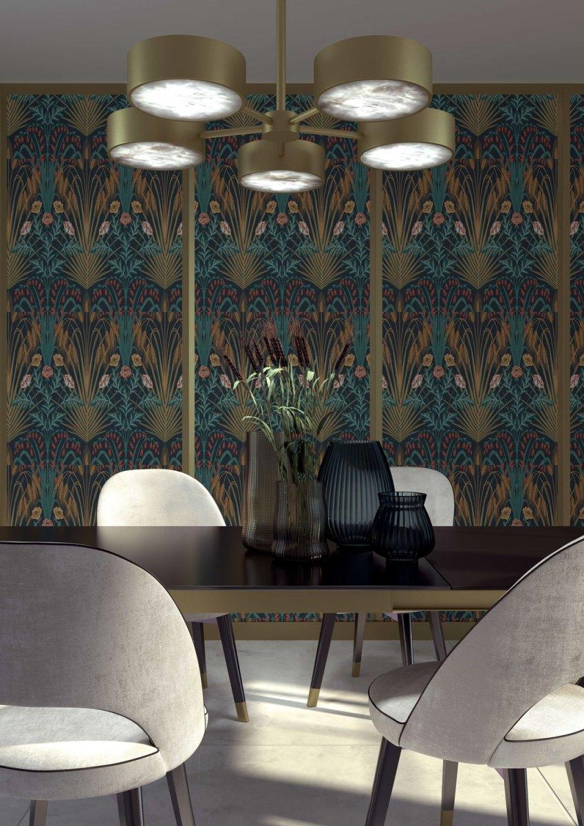 Lampadario Chaos in rame di Alabastro Italiano In condizioni Nuovo in vendita a Geneve, CH