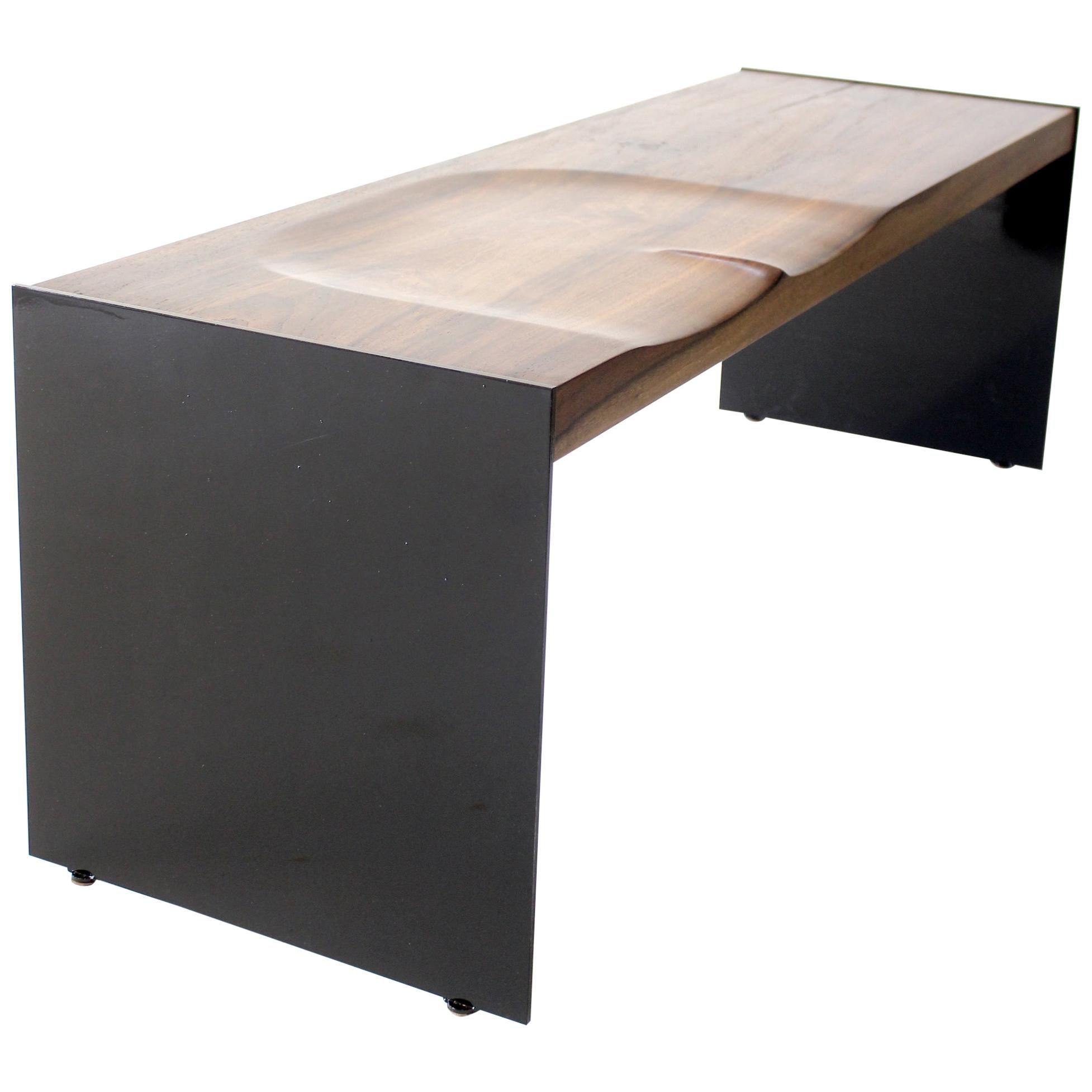 Chapa Imbuia Bench by Gustavo Dias For Sale