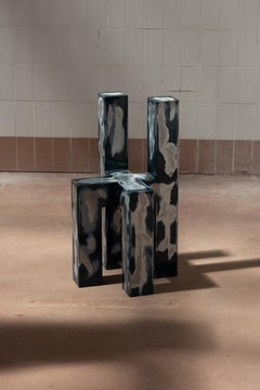 Chapa y Pintura Shanded Steel Seat by Mut Design