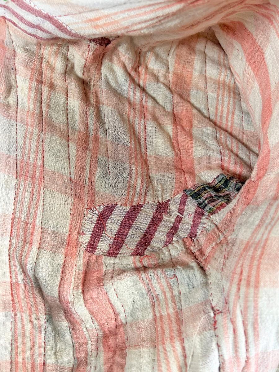 Chapan coat in silk ikat - Uzbekistan Circa 1900-1950 For Sale 8