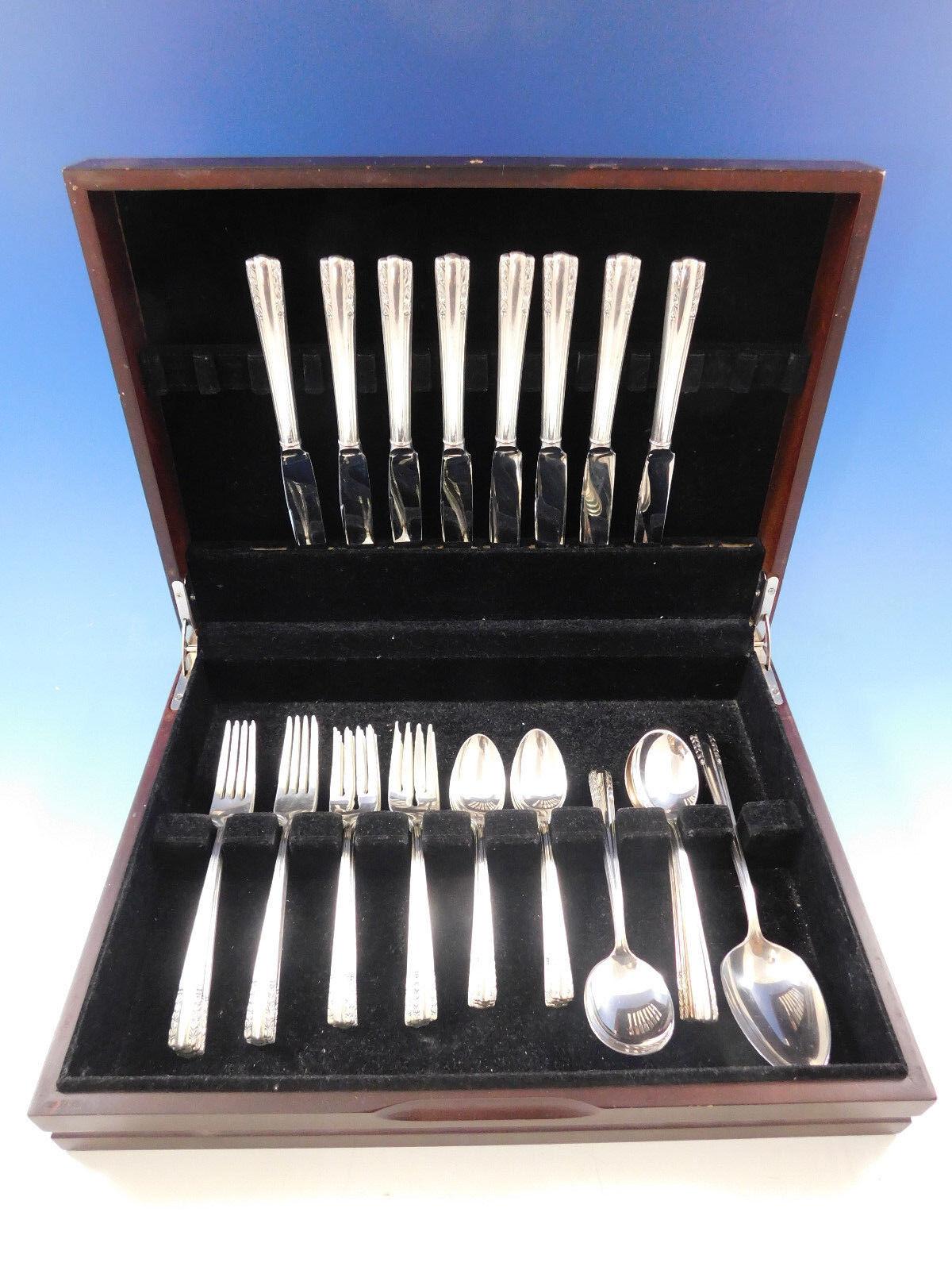 Chapel Bells by Alvin Ensemble de couverts en argent sterling pour 8 services 41 pièces en vente 2