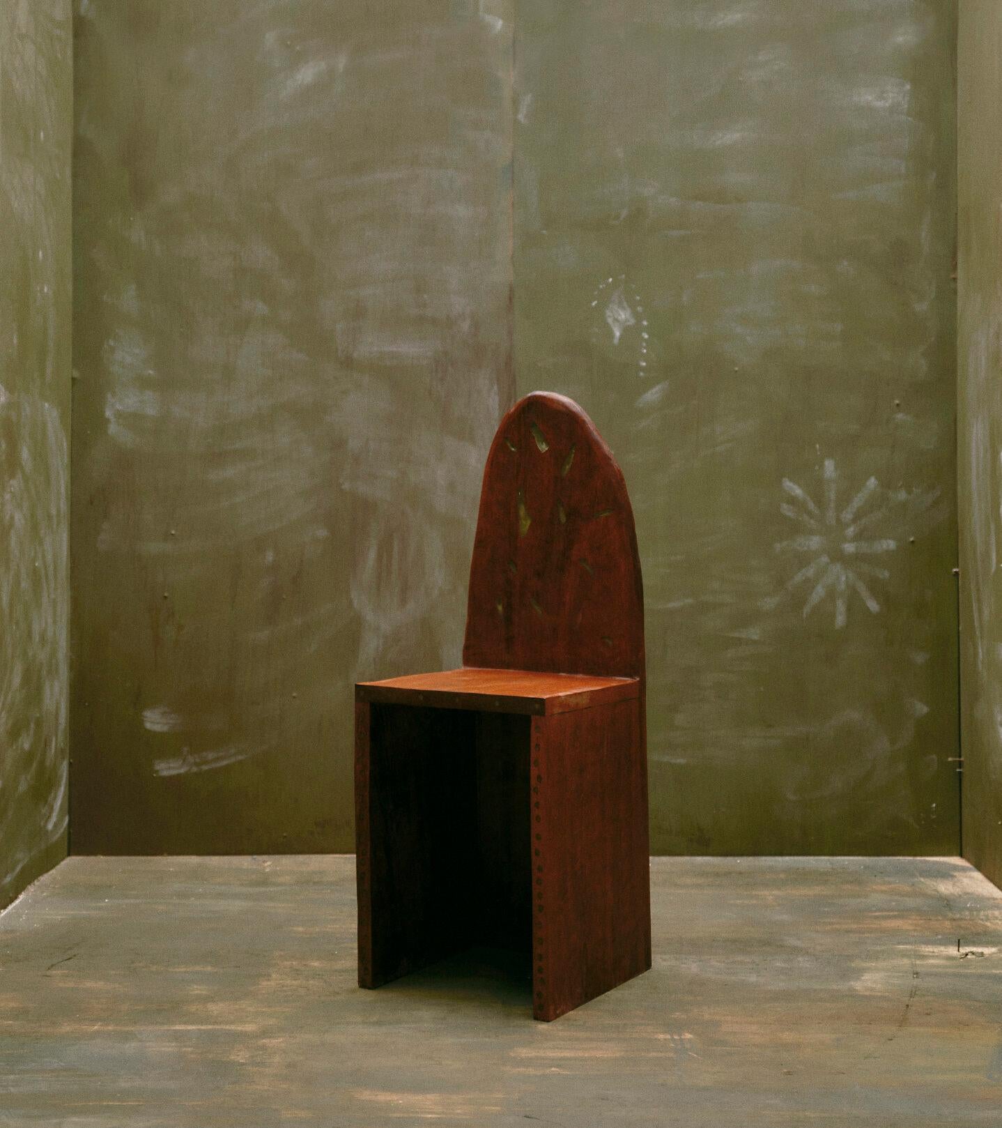 Brazilian Chapel Chair by Rafael Triboli For Sale