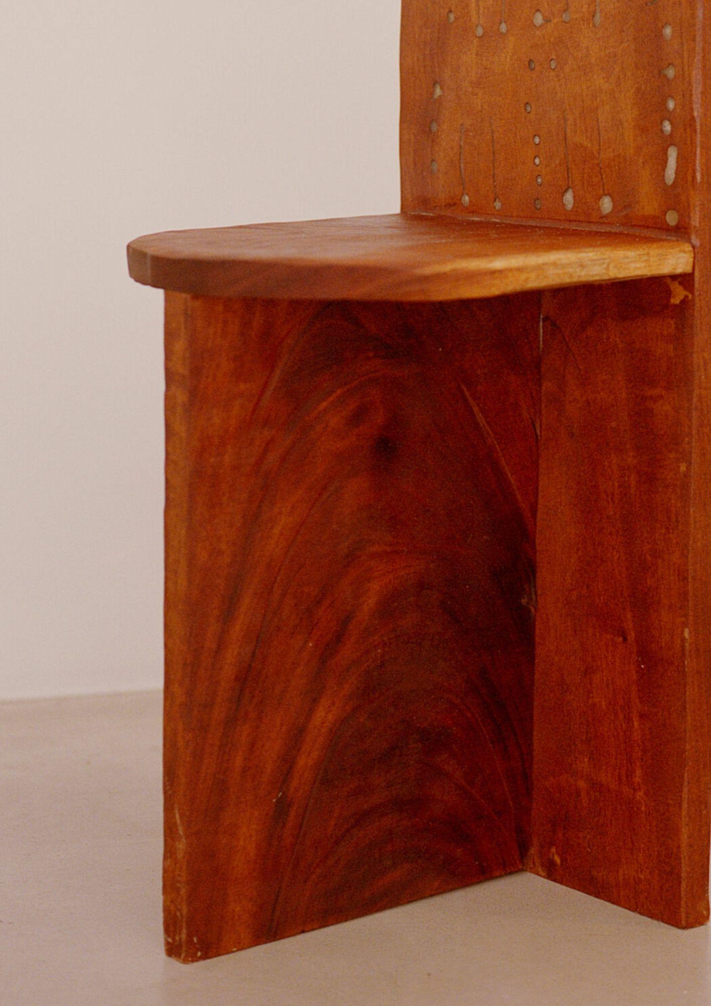 Contemporary Chapel Chair by Rafael Triboli For Sale