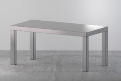 Contemporary Table/Desk Hitan Aluminium by Chapel Petrassi