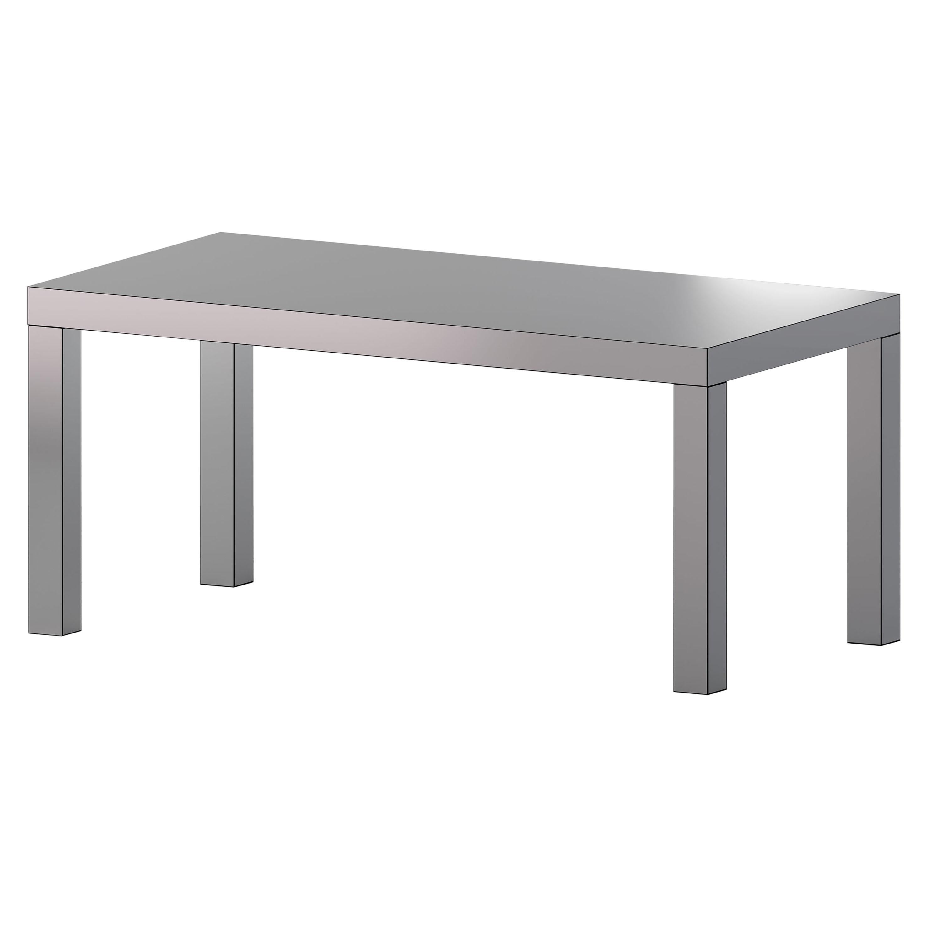 Contemporary Table/Desk Hitan Aluminium by Chapel Petrassi For Sale