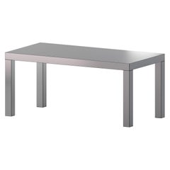 Contemporary Table/Desk Hitan Aluminium by Chapel Petrassi