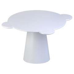 Contemporary Table Donald White Wood by Chapel Petrassi