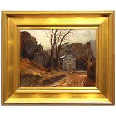 'Chapelle de Sy' by Belgian Painter Pierre Colson