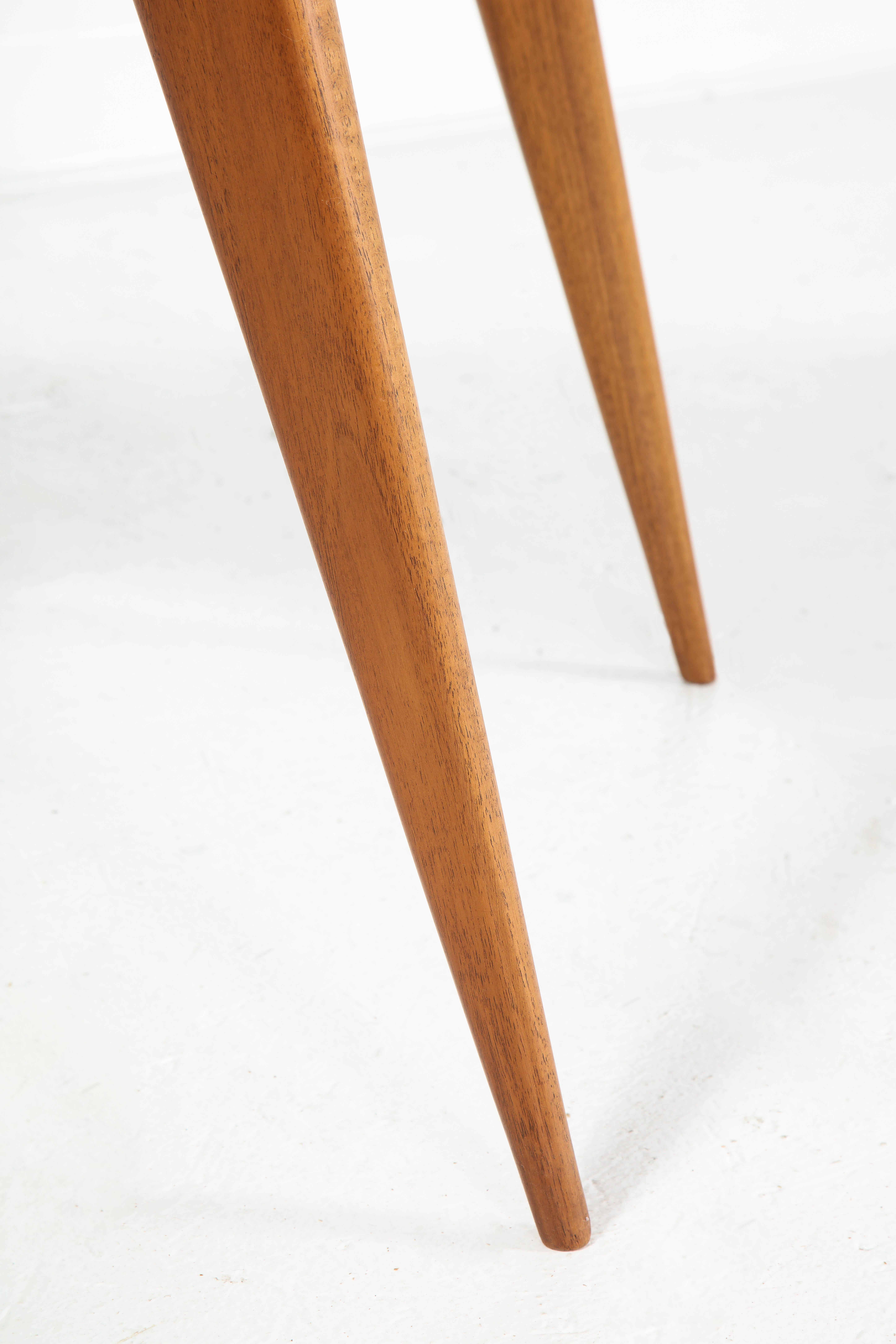 Chaplin End Table in Wood & Stone Offered by Vladimir Kagan Design Group 6