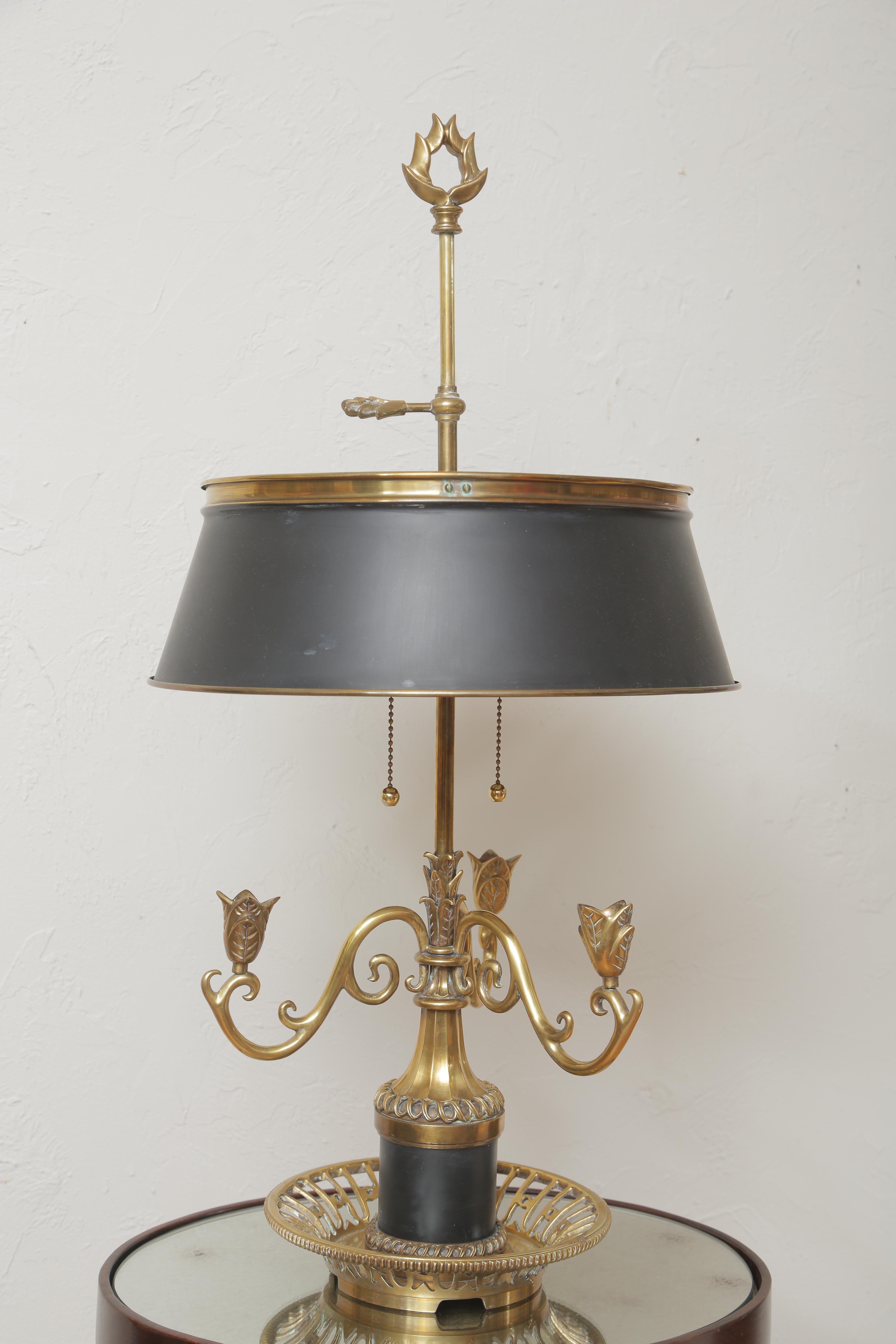 American Chapman Bouillotte Lamp