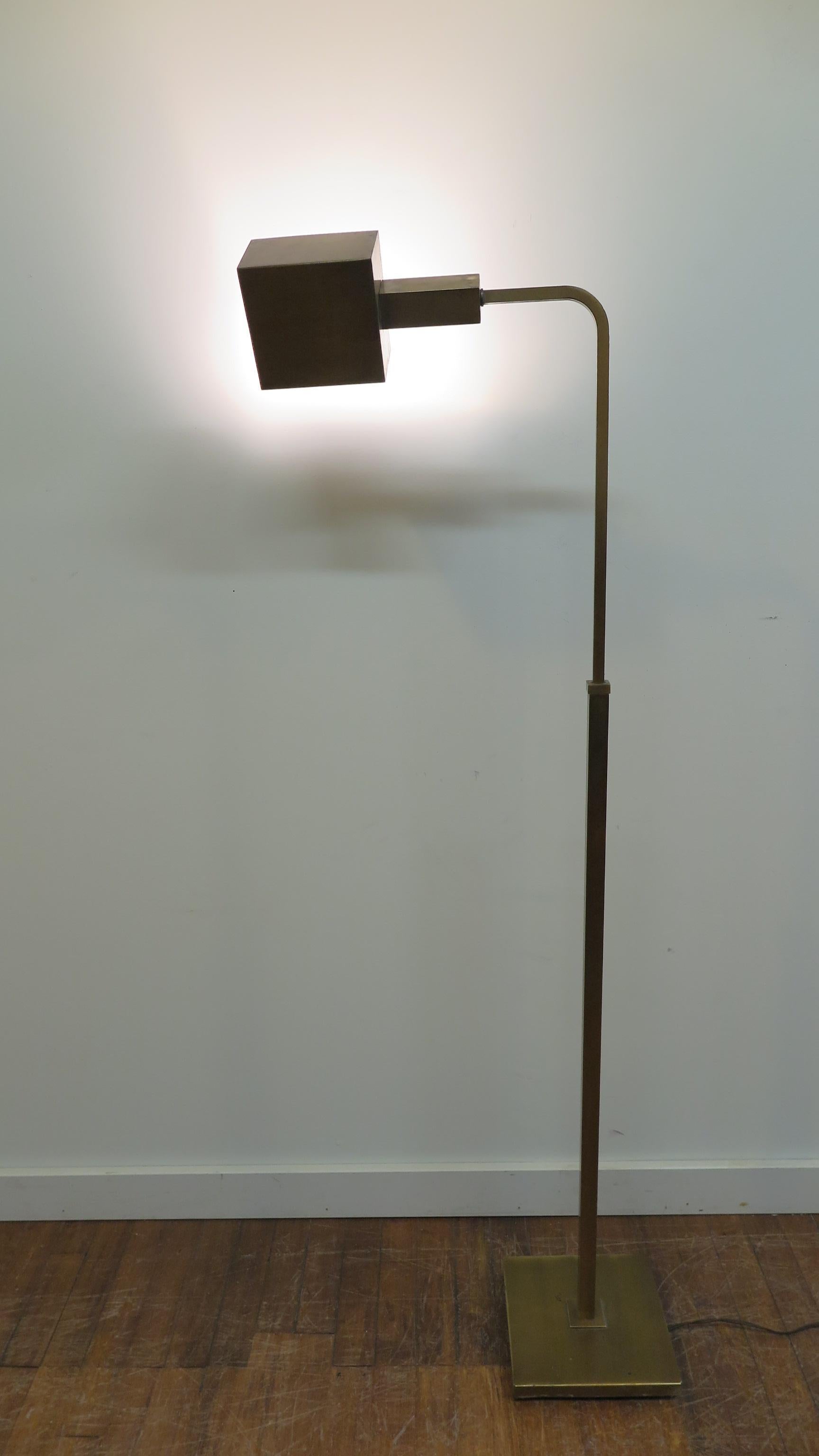 American Chapman Brass Floor Lamp