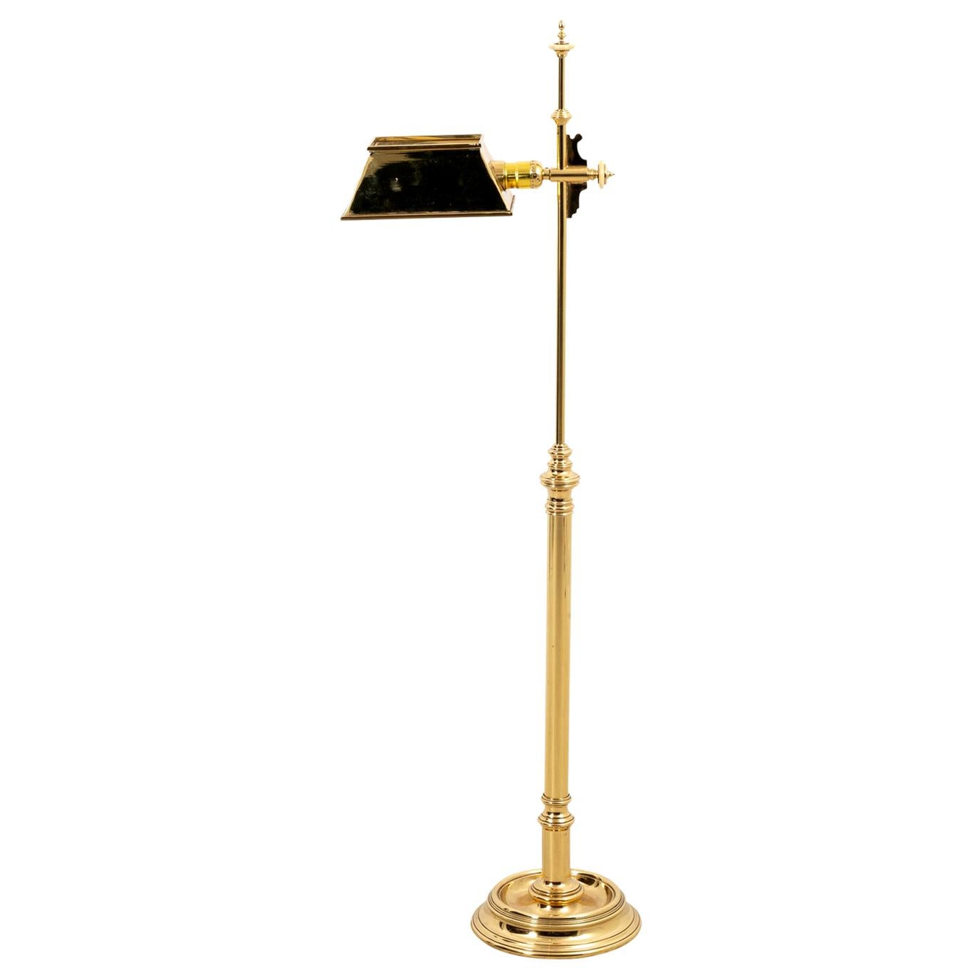 Chapman Brass Floor Lamp