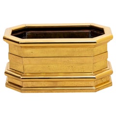 Chapman Brass Geometric Planter