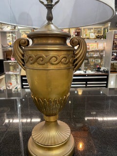 Chapman brass neoclassic lamps