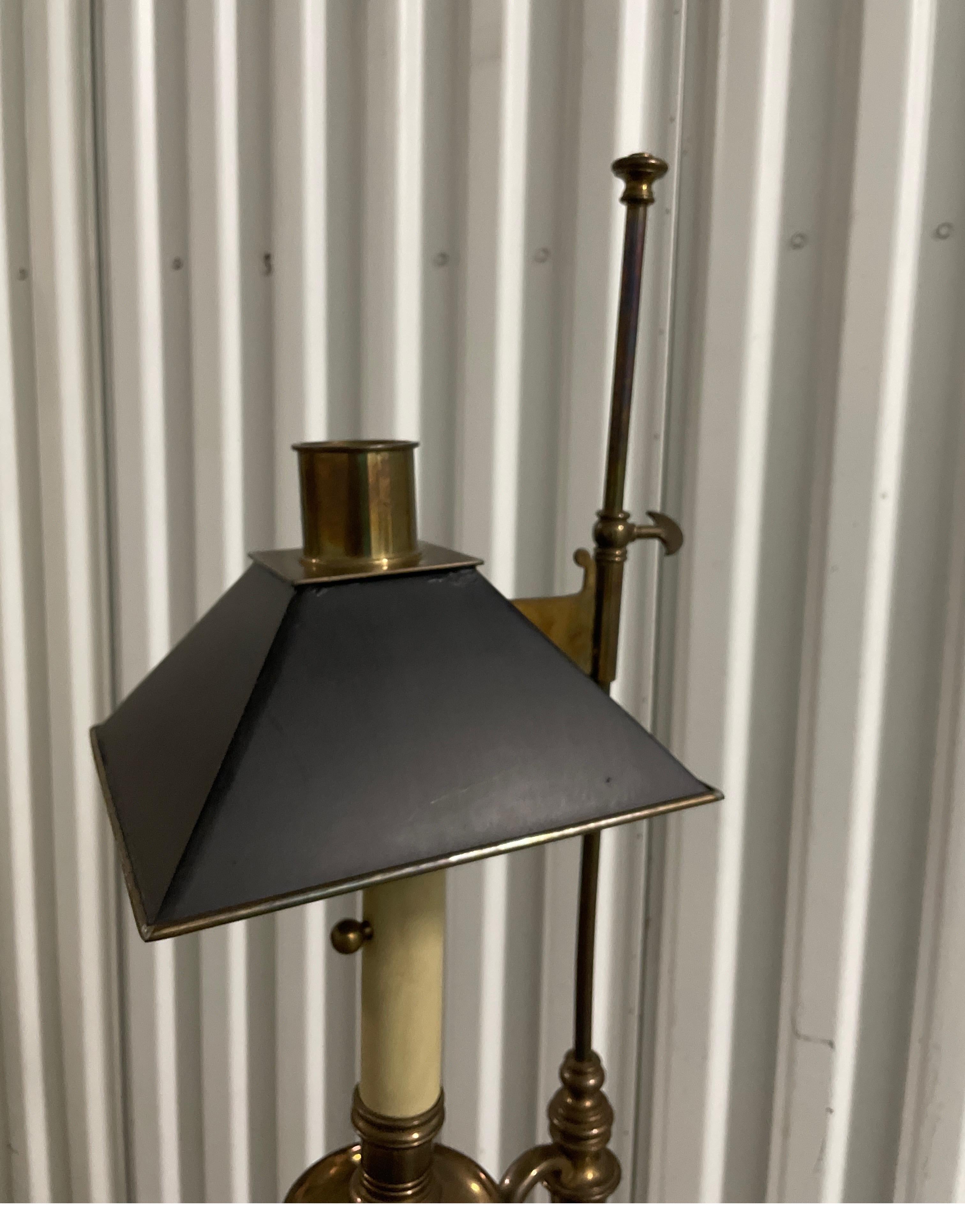 Chapman Brass & Tole Vintage Floor Lamp 4