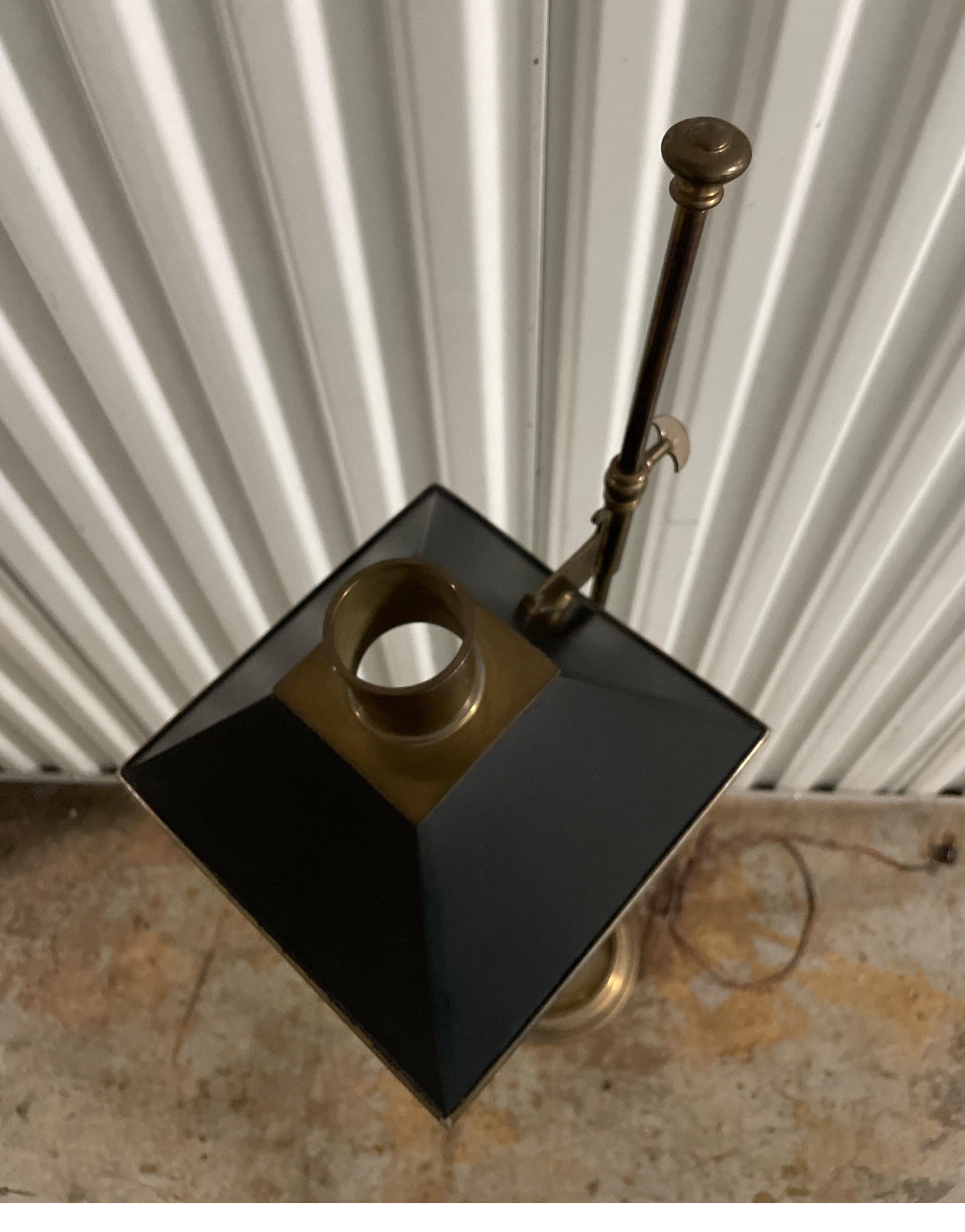 Chapman Brass & Tole Vintage Floor Lamp 5