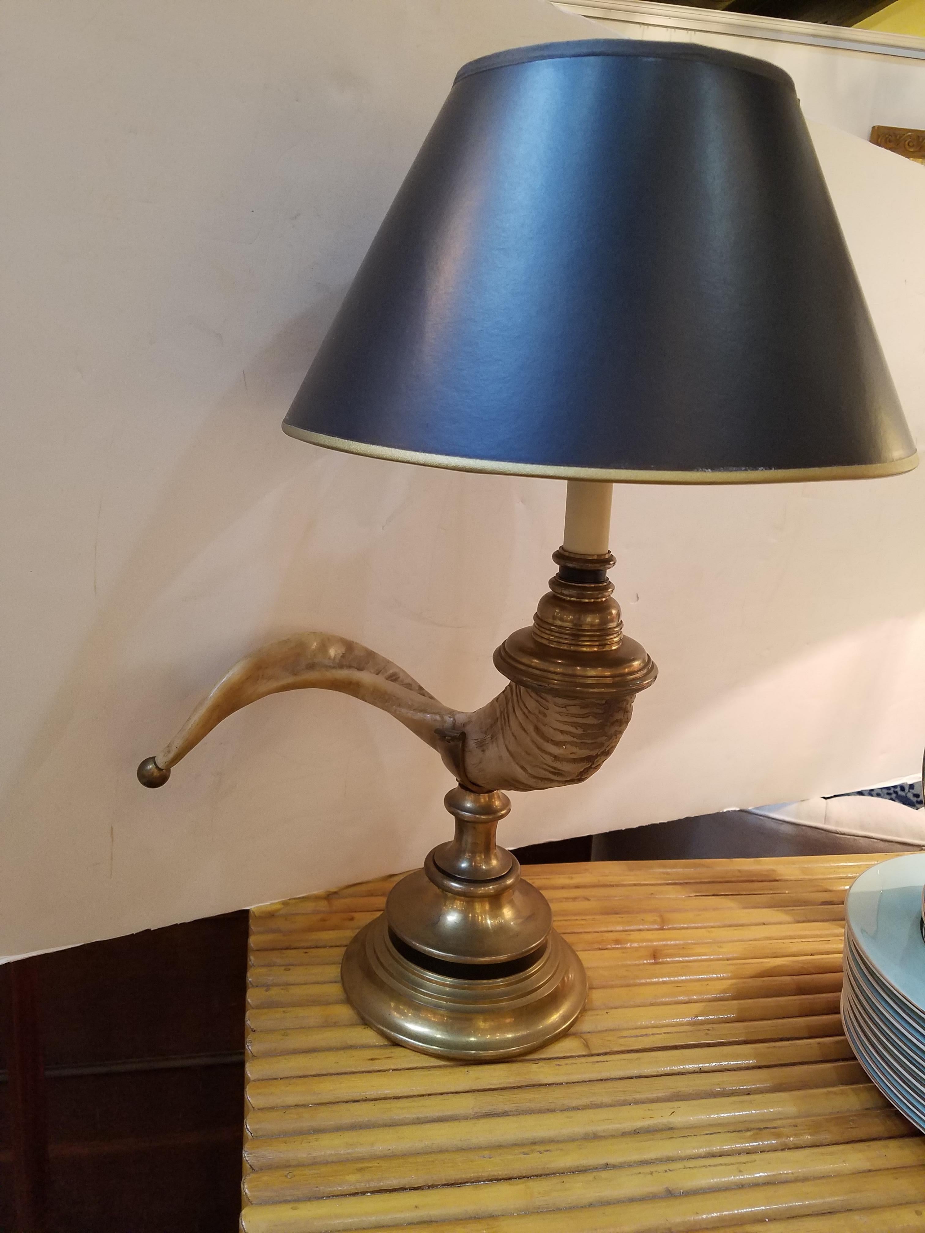 chapman horn lamp