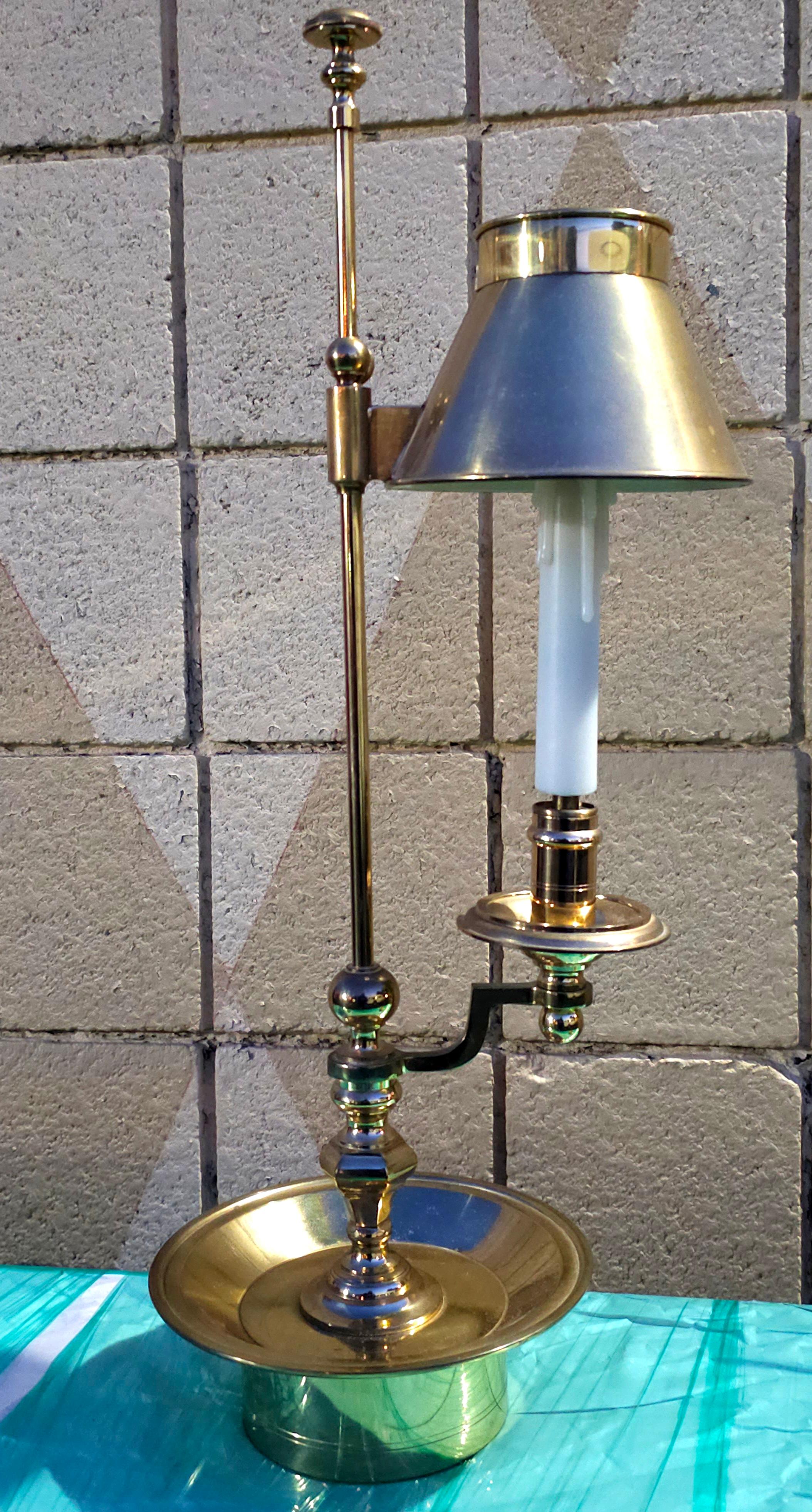 Lampe de bureau bouillotte française Chapman en vente 4