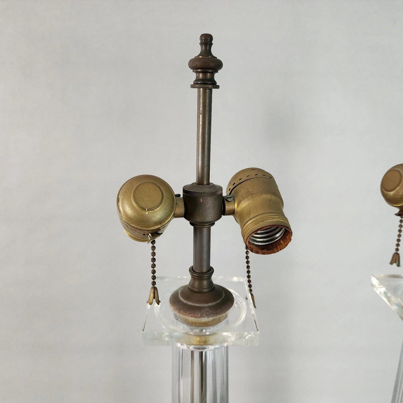 Chapman Italian Table Lamps Neoclassical 1970s Pair For Sale 1