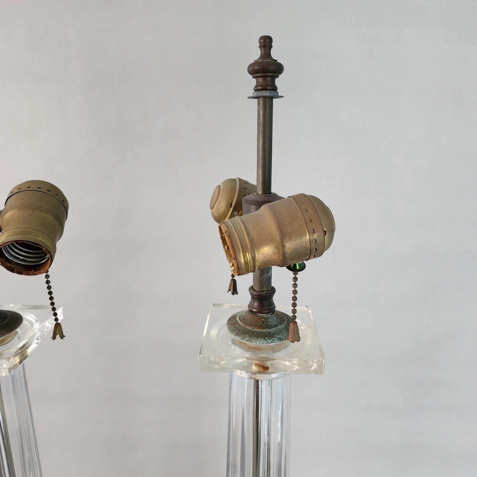 Chapman Italian Table Lamps Neoclassical 1970s Pair For Sale 2