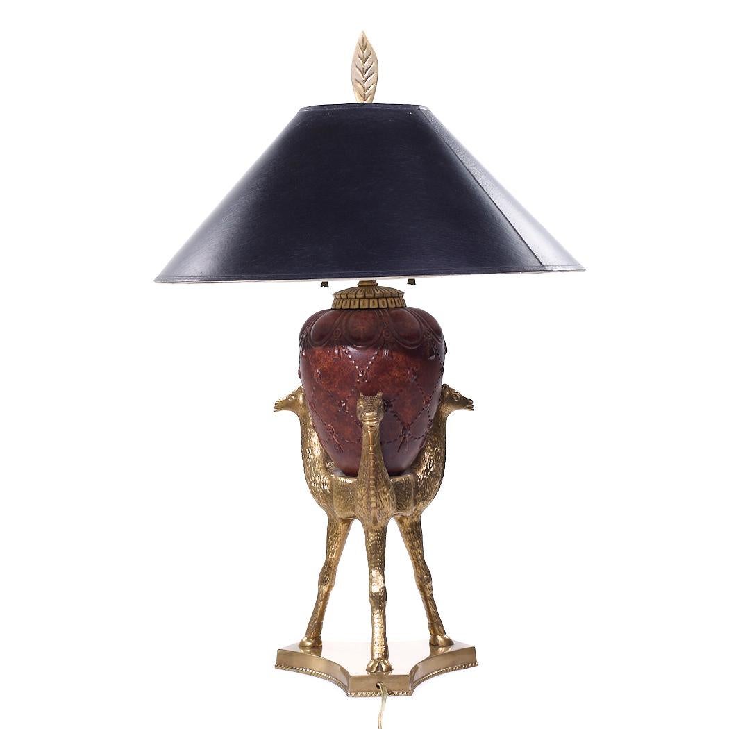 Lampade Chapman in ottone di metà secolo - Coppia in vendita 1