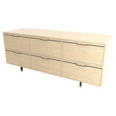 Chapman Storage Dresser, Credenza Maple Black