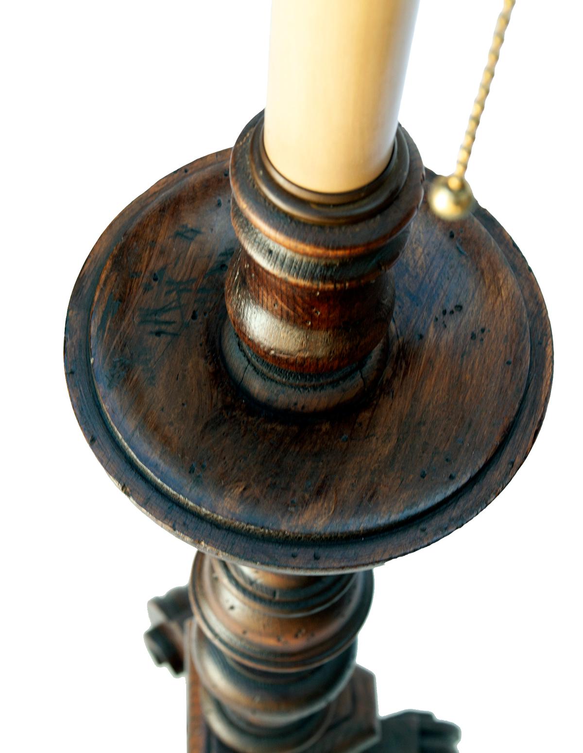 Chapman Wood Lamp For Sale 3