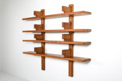 Chapo B17 Book Shelve in Solid French Elm, 1960